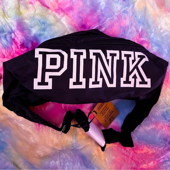 VS PINK Packable Backpack/Fanny Pack NWT - Picture 1 of 6